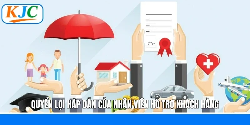 Quyền lợi hấp dẫn của nhân viên hỗ trợ khách hàng